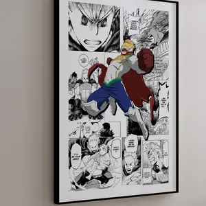 'Lemillion' Mirio Togata - Curated Manga Panels.