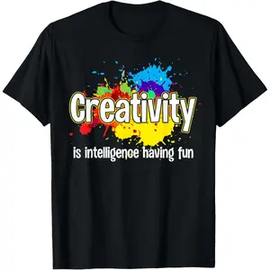 Artist Art For Men Women Creative Drawing Teacher Creativity T-Shirt Made in USA