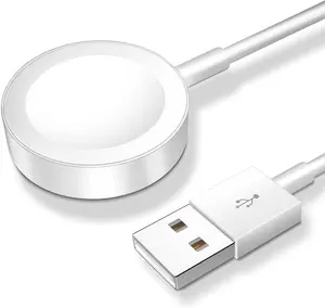for Apple Watch Charger Magnetic Fast Charging Cable [Portable] Magnetic Wireless Charging Compatible with iWatch Series Ultra/9/8/7/6/SE/SE2/5/4/3/2-[3.3FT] USB+USB