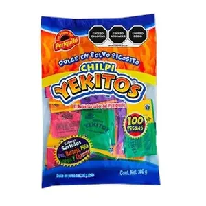 CHILPI YEKITOS - 100 pcs spicy chilli powder assorted artificial flavors