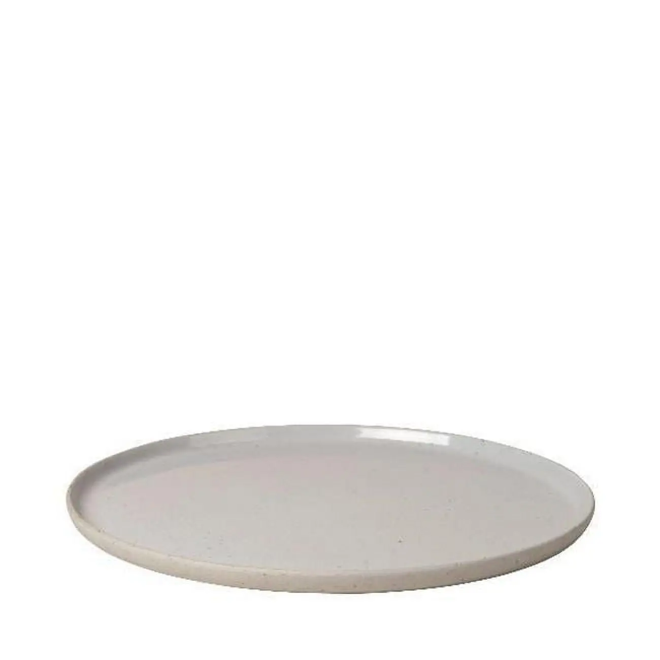 Blomus German Line 64102.4 10 in. Sablo Ceramic Stoneware Dinner Plates, Set of 4