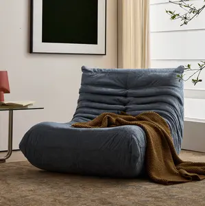 Lazy Togo Floor Single sofa Seater Bean Bag with Fixed Arms for Modern Living Room Amazon Finds Corner Couch soft white beanbags floorcouch durable