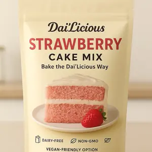 Dai'Licious  Cake Mix - Dairy-Free & Non-GMO - Bake the Dai'Licious Way - Perfect for Easy Baking