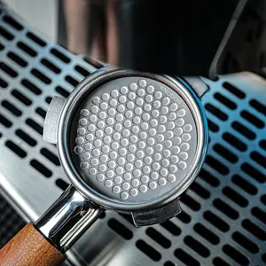 Espresso Puck Screen 54mm - Stainless Steel Ultra Thin Disk Plate Mesh Espresso Filter  Fit With Breville Barista Express, Pro, Touch, Bambino, Infuser, Easy Clean Design (, 54mm)