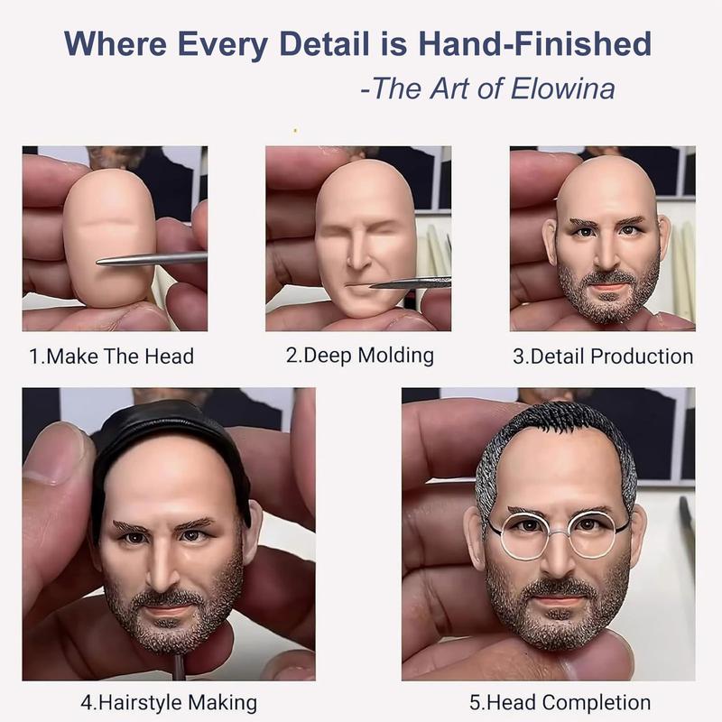 Hand-Made Personalized Figurine - Shimmering Custom Art from Photo - Unique Memorial Christmas Gift - Custom 3D Collectible 6/8/10inch