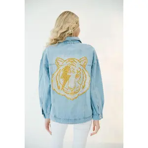 ELECTRIC TIGER DENIM JACKET