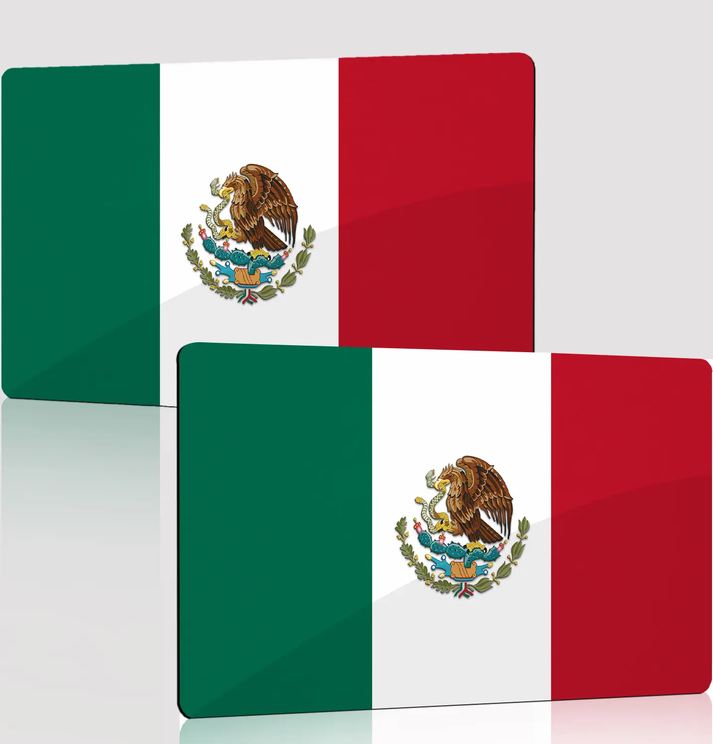 2Pcs Mexican Metal Flag Auto Fender Emblem, Embossed 3D Metal Adhesive Sport Truck Car Badge, Mexico Flag Decal for Auto SUV Truck Motorcycle decal sticker