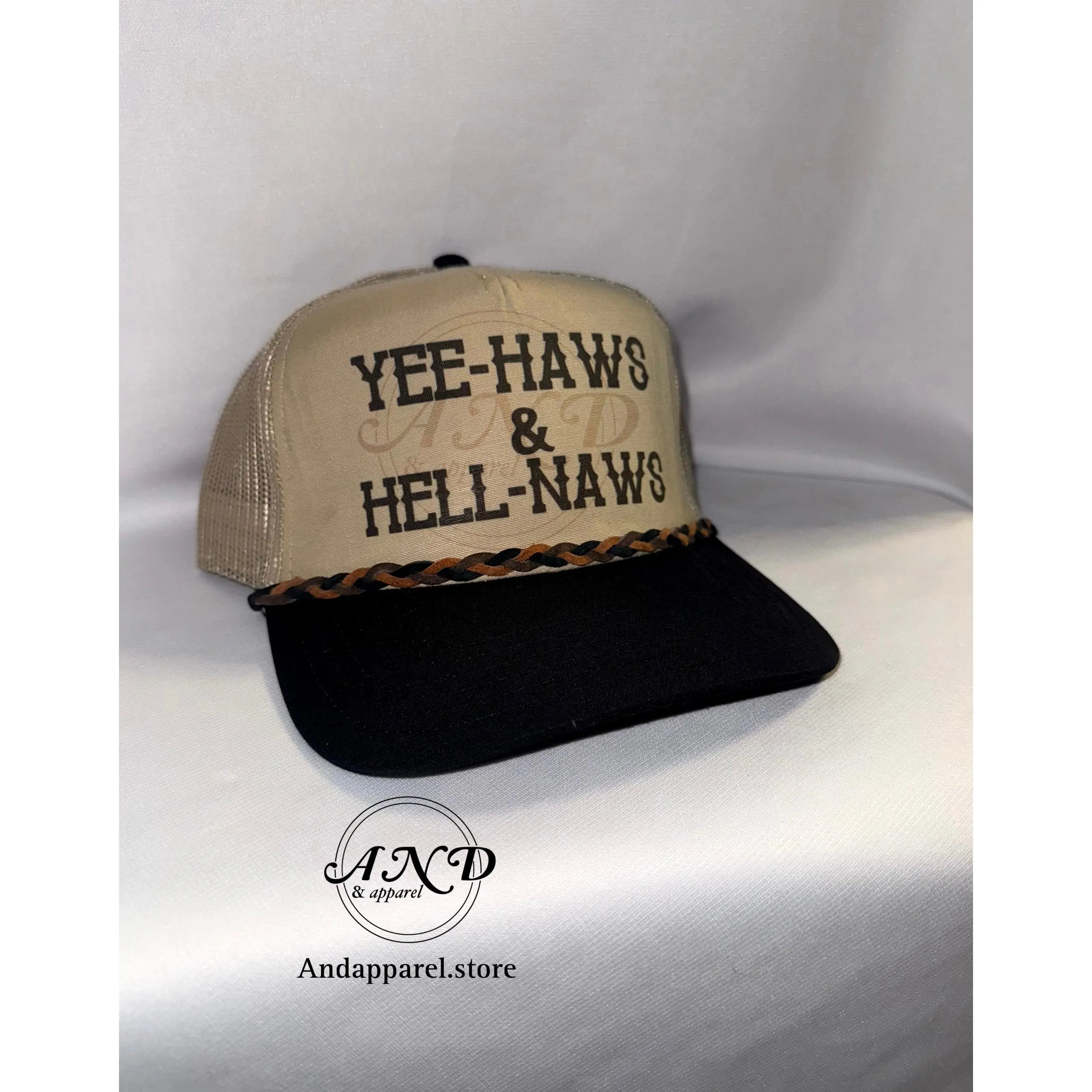 Yee Haws and Hell Naws trucker hat
