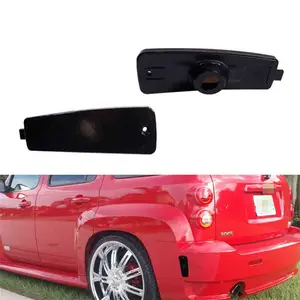 2PCS Smoked Lens Rear Side Marker Signal Lamp Lights Housings For Chevy HHR 2006 2007 2008 2009 2010 2011 Replace OEM 20890411; GM2860109