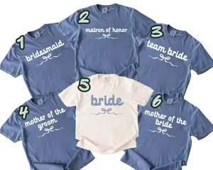 Comfort Colors Bride Bridesmaid Maid of Honor 2026 T-Shirt, Bridesmaid Proposal Gift, Maid of Honor Tee, Matching Wedding Shirt, Wedding Party Bachelorette Shirt, Trendy Bride Shirt, Full Size, Full Color