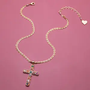 Fantasy Cross Necklace