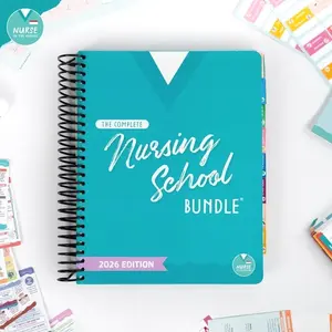 The Complete Nursing School Bundle | 2026 Edition | Spiral Bound