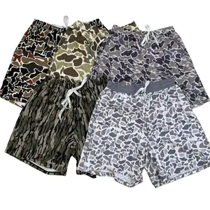 Adult men swim shorts beach wear swim wear summer camo bottom bathing shorts