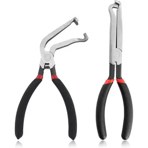 2 count Electrical Disconnect Pliers for  1 * 60?+1*Straight,Electrical Connector Pliers Disconnects Connectors/Hose/ Injectors,Universal Spark Plug Plier  Accessories (2PCS)