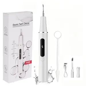 Oral plaque remover / electric toothbrush / tartar remover: effectively removes plaque, tartar and stains, helping to prevent tooth decay, bad breath and gum disease. An affordable oral care solution for home dental hygiene – cleaning