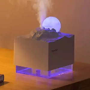 LunaMist™ – LED Moon Lamp Humidifier & Aroma Diffuser