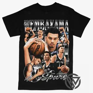 Victor Wembanyama (V2) T-shirt For Men Women, For Fans Unisex Casual Streetswear Top