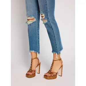 Colero High Heel Sandal in Western Tan - Comfortable Footwear for Everyday Wear