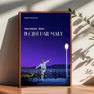 [SALE UP TO 50% + FREE SHIPPING] Sci-Fi Movie-Inspired Poster, Space Adventure Wall Art, Unique Design for Movie Lovers