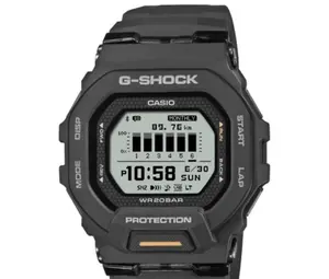 G-Shock Casio G-Squad Move Digital Black Resin Strap Fitness Watch 48.4mm - GBD200-1A1