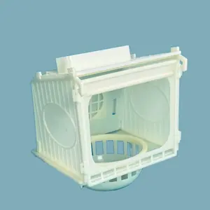 Parrot Incubator Breeding Box with Visible Observation Port, Small Bird Nesting Cage for Tiger Parrots and Peony Parrots