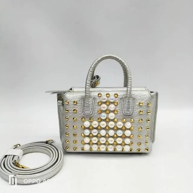Pre-owned MCM Leather Shoulder Bags 7.8'' R2949 Shoulder Bag C9716131609 0623 T2 Ella