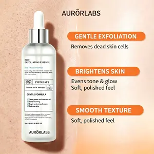 AUROR Peel Shot Glow Rice Ampoule DuoSerums for Brightening, Exfoliating, and Moisturizing - 100ml Acne Acne Skin Repair Aha Radiant Skin Repair Cleansing Radiant