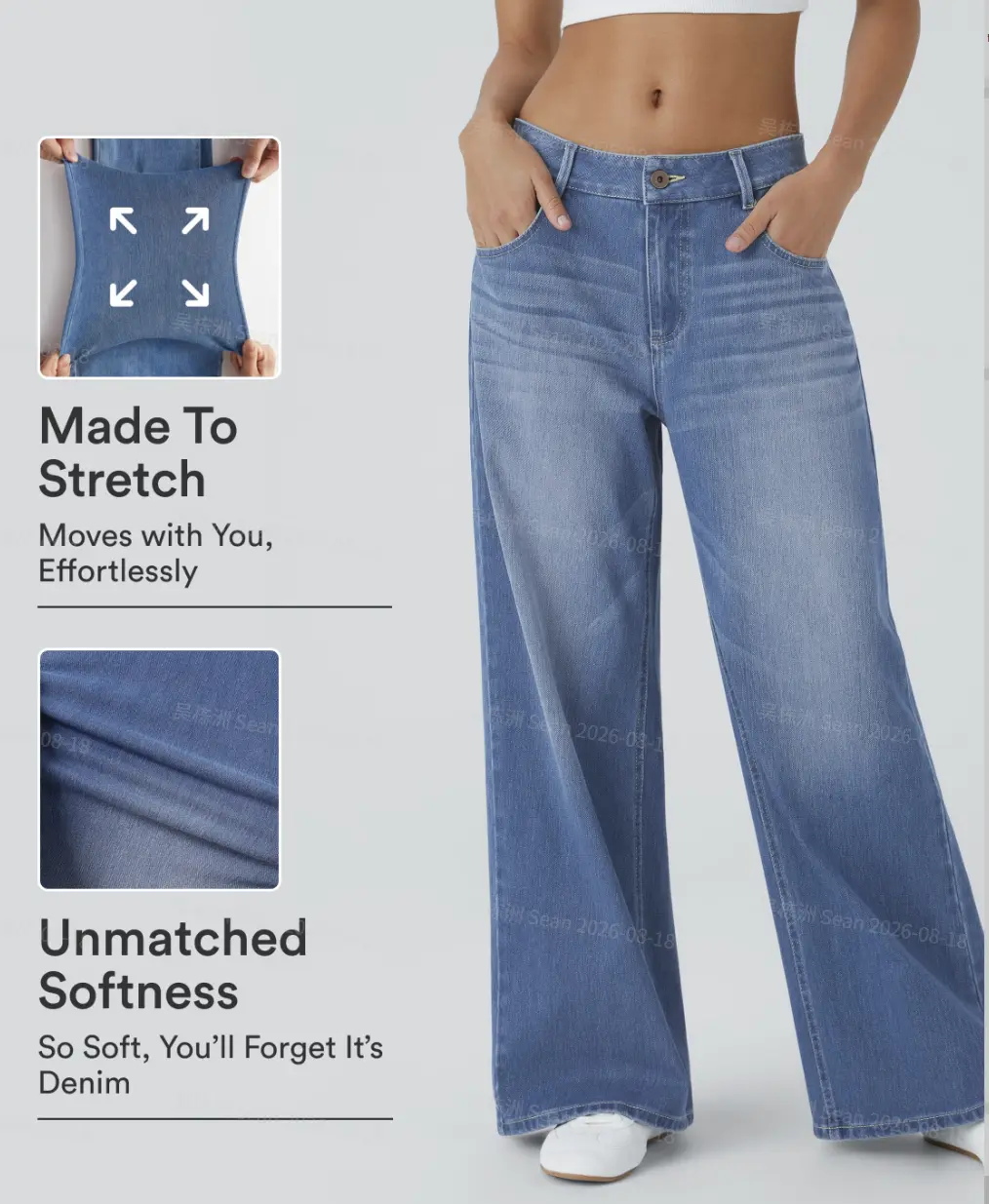【Creator’s Pick】Halara Flex Low Rise Zipper Pockets Washed Baggy Wide Leg Casual Jeans #BackToSchool 【Creator’s Pick】Halara Flex Low Rise Zipper Pockets Washed Baggy Wide Leg Casual Jeans #BackToSchool