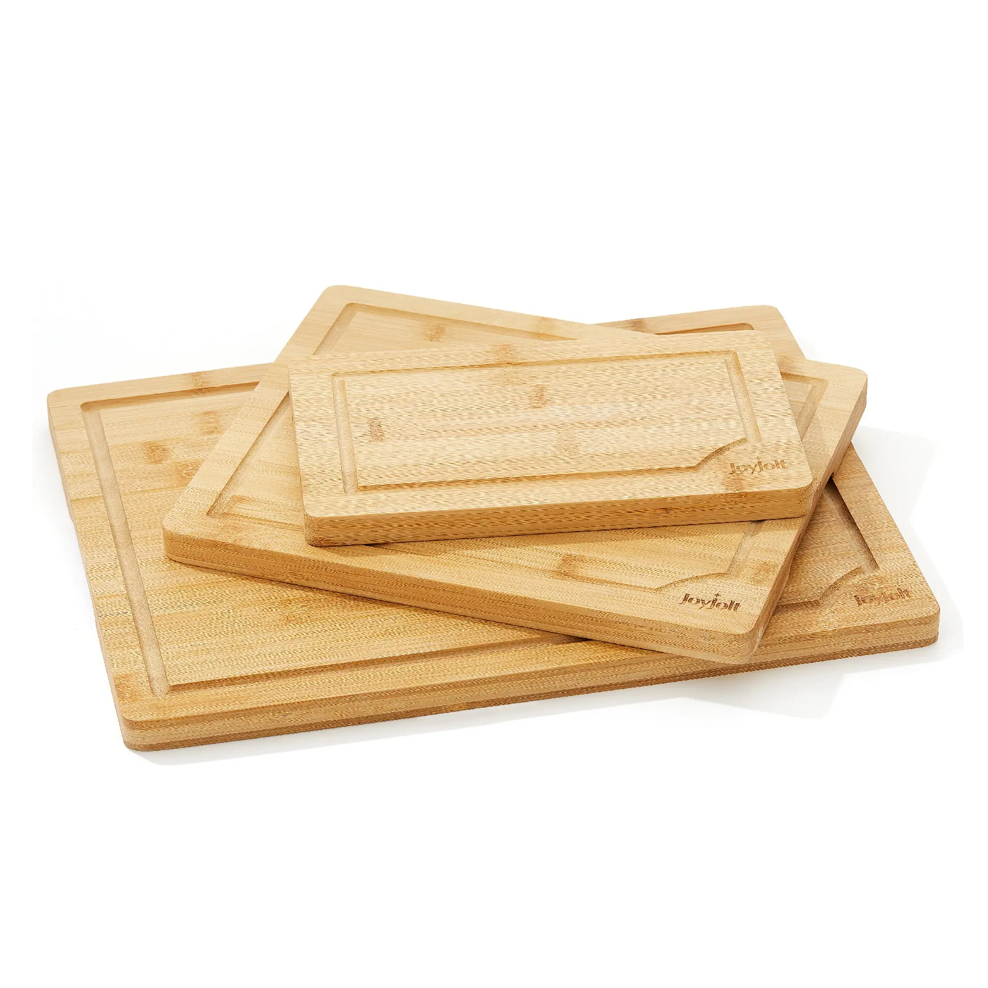 3-Piece Bamboo Kitchen Cutting Board Set 3-Piece Bamboo Kitchen Cutting Board Set