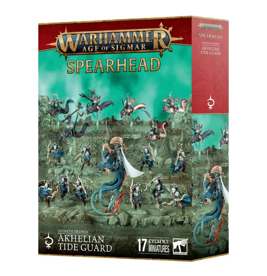 Warhammer: Age of Sigmar Spearhead Idoneth Deepkin Akhelian Tide Guard