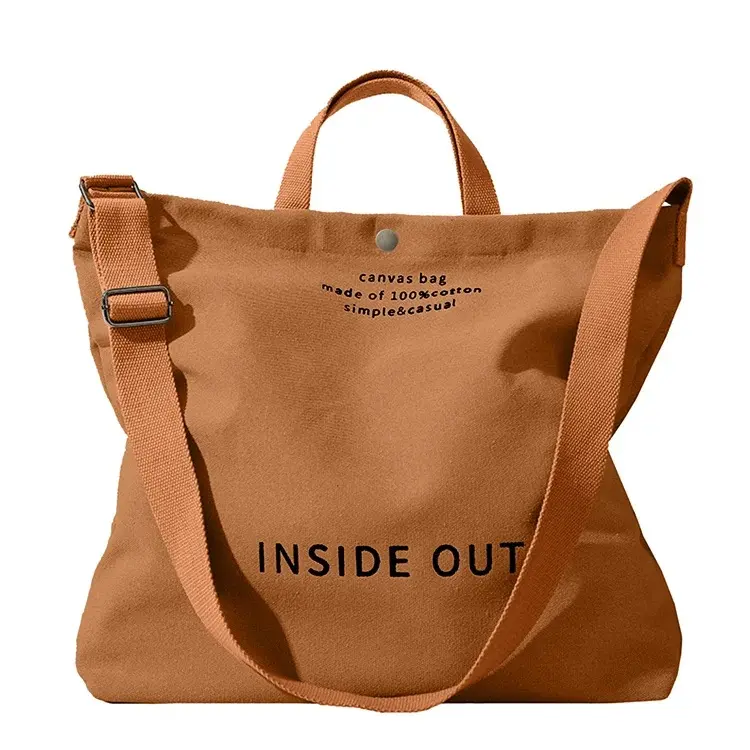 Large Capacity Shopping Bags Woman Black Canvas Tote Bag High-End Versatile Shoulder Bag