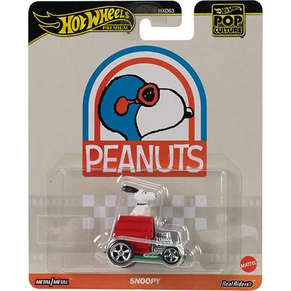 Mattel - Hot Wheels Premium Pop Culture Car - SNOOPY DOG HOUSE HOT ROD [Peanuts] JBL84