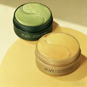 Avocado & Gold Eye Mask Duo Alternate Day and Night Use Eye Mask Reduces Periocular Fine Lines & Eye Bag Care Fades Dark Circles Hydrating Moisturizing Skincare Product Skin Care Gift