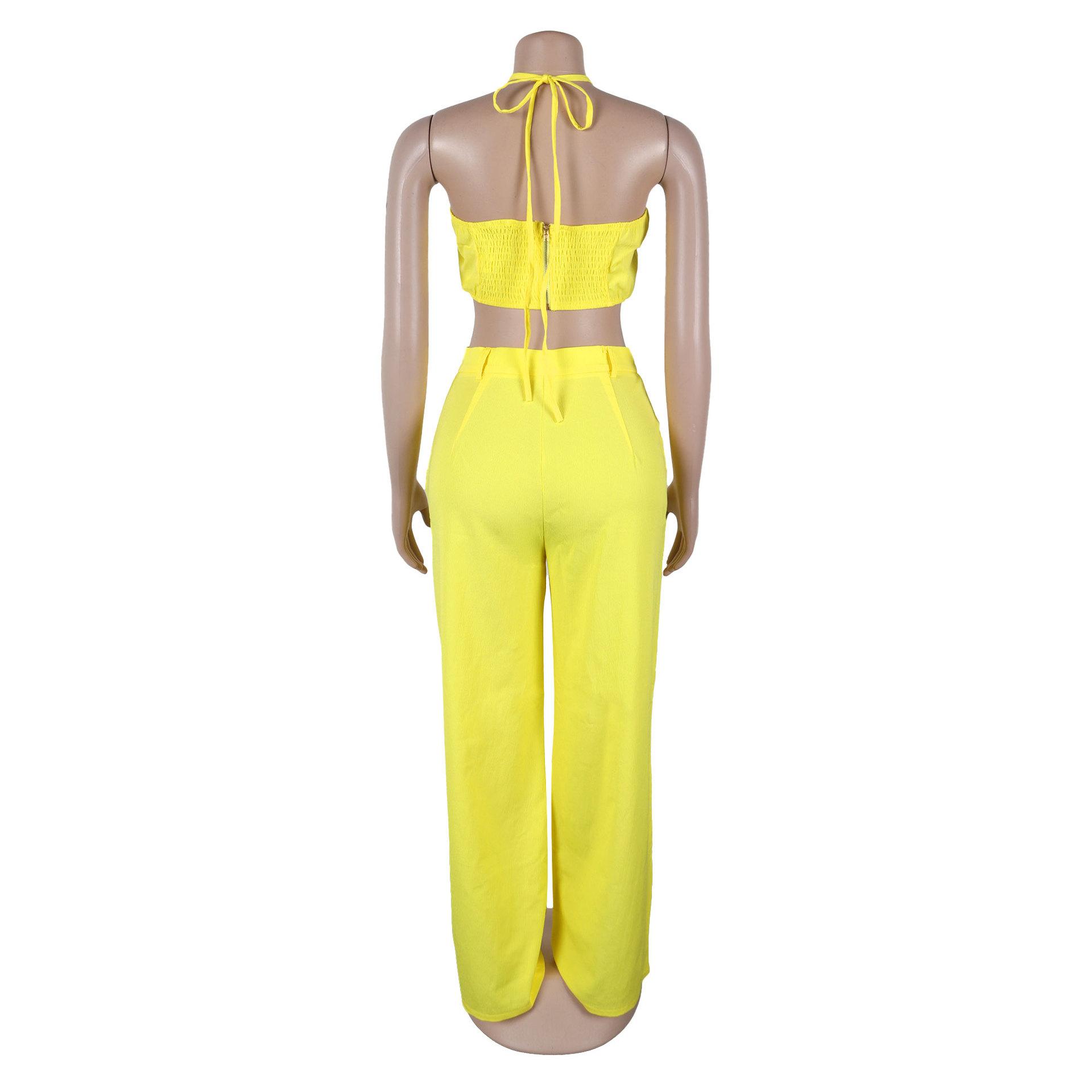 Style Sexy Ripped Fitted Two-Piece Nightclub Outfit