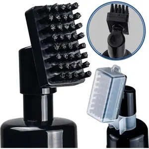 SleekHush 2-in-1 Golf Club Cleaner Brush with Leak-Proof Press-Pump Water Spray Bottle, Portable Golf Accessory for Golfers