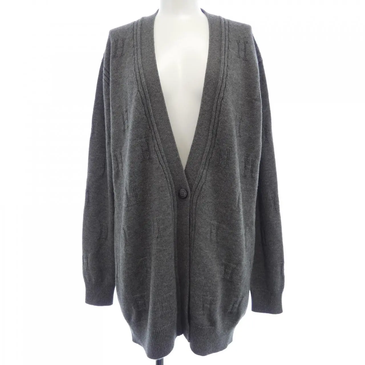 Pre-owned HERMÈS Others Small Leather Goods Hermes Cardigan