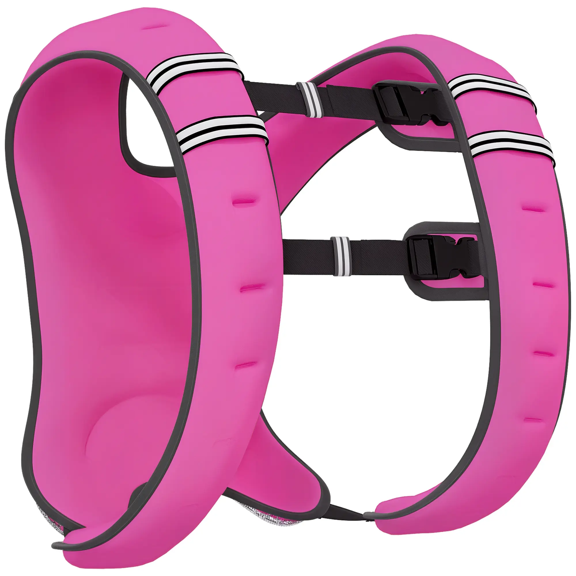 Soozier Body Weighted Vest with Pocket, Soft Skin-Friendly Weighted Workout Vest, Adjustable Weighted Running Equipment, 17.6 lbs., Pink, Weighted Vests