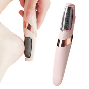 Electric Feet Callus Remover,Portable Electronic Foot File Pedicure Tools,Waterproof Foot Scrubber File,Pedi Foot Care,Hard Cracked Dry Skin Manicure Nail Nail Care Cutics Nail Art,Smooth Pedicure Wand,Rechargeable Pedicure Tools Foot Care Kit 1PCS