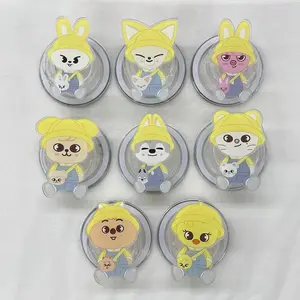 Kpop Inspired Chibi KinderGarden MagSafe Phone Grip - Snap Magnetic Grip Stand - Cute Idol Fan Gift