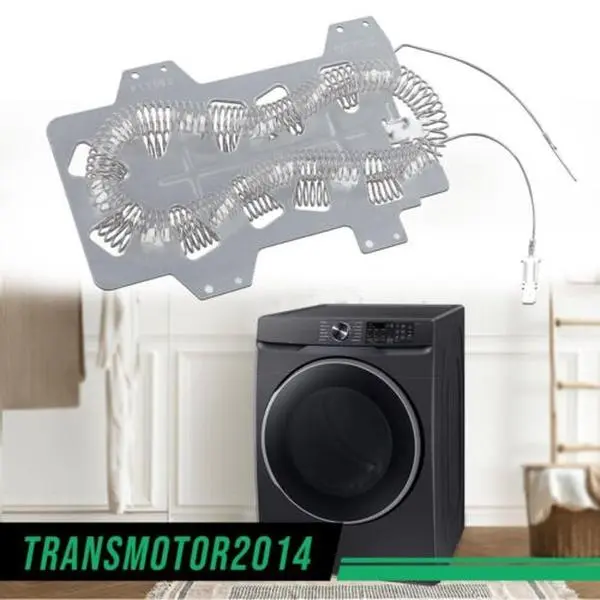 CROSSDESIGN DC47-00019A Laundry Dryer Heating Element Spare Part, Replacement for Samsung, Whirlpool Model 35001247