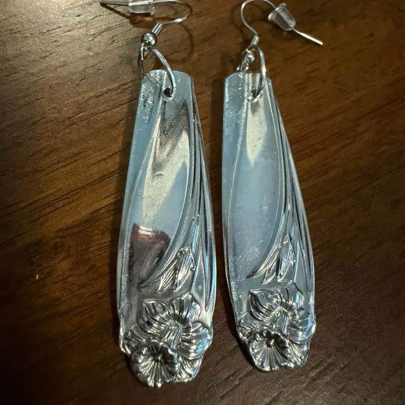 Daffodil Spoon Earrings