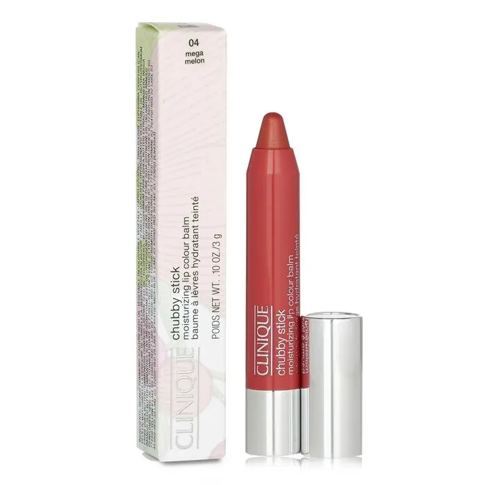 CLINIQUE Chubby Stick Hydrating Lipstick, Makeup, Shade No. 04 Mega Melon, Lipgloss