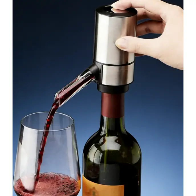 Electric Wine Aerator & Decanter – Automatic Pourer with Sprout Spout| Premium Gift for Wine Lovers – Wine Accessory