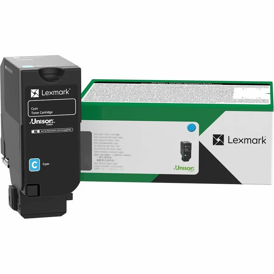 Lexmark Original Laser Toner Cartridge Cyan Pack