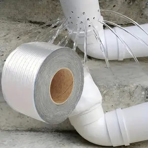 Self-Adhesive Waterproof Sealing Tape Roll, Tile Roof Pipe Leak Prevention, Home Decoration Tool, Durable & Easy Application