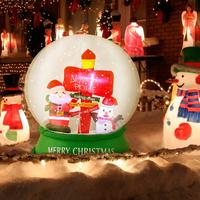 4.2FT Santa Snow Globe