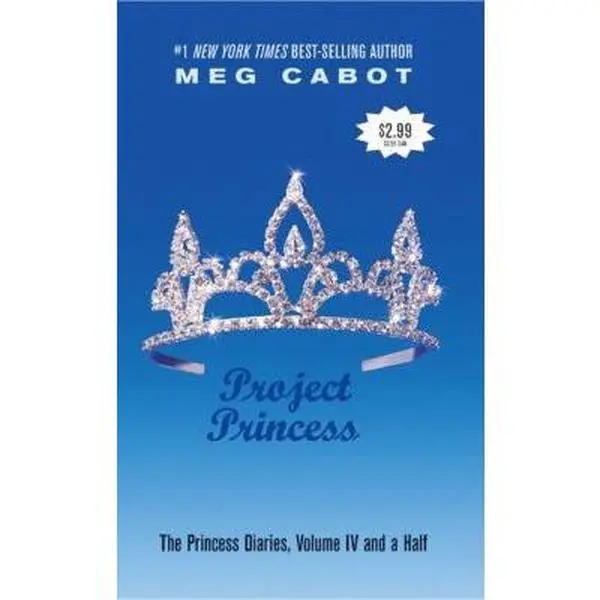 USED Novel - The Princess Diaries, Volume 4 and a Half: Project Princess by Meg Cabot (Paperback) - English Text
