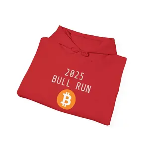 Bitcoin Bull Run Hoodie | Cryptocurrency Sweatshirt, 2025 Bitcoin Merch, Satoshi Quote, Gift for Crypto Lovers, Unisex Fashion