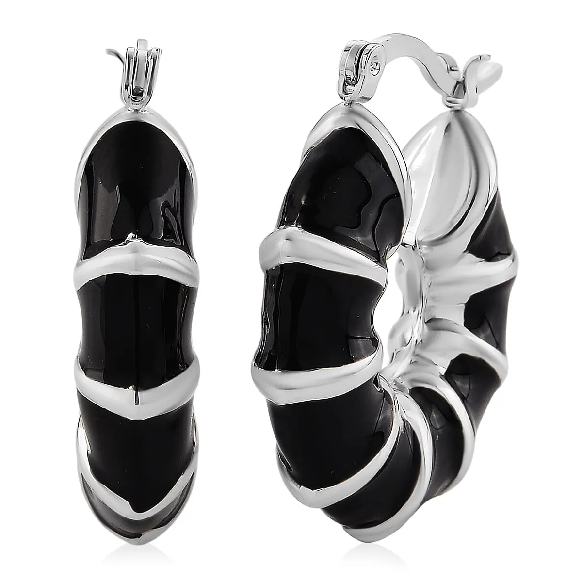 Hoop Earrings in Stainless Steel 8366353