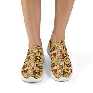 Wizard Magic School Wizarding World Flyknit Slip-On Shoes – Owl Potion Sorting Hat Magic Casual Sneakers Eco-friendly materials, golf shoes, tennis shoes